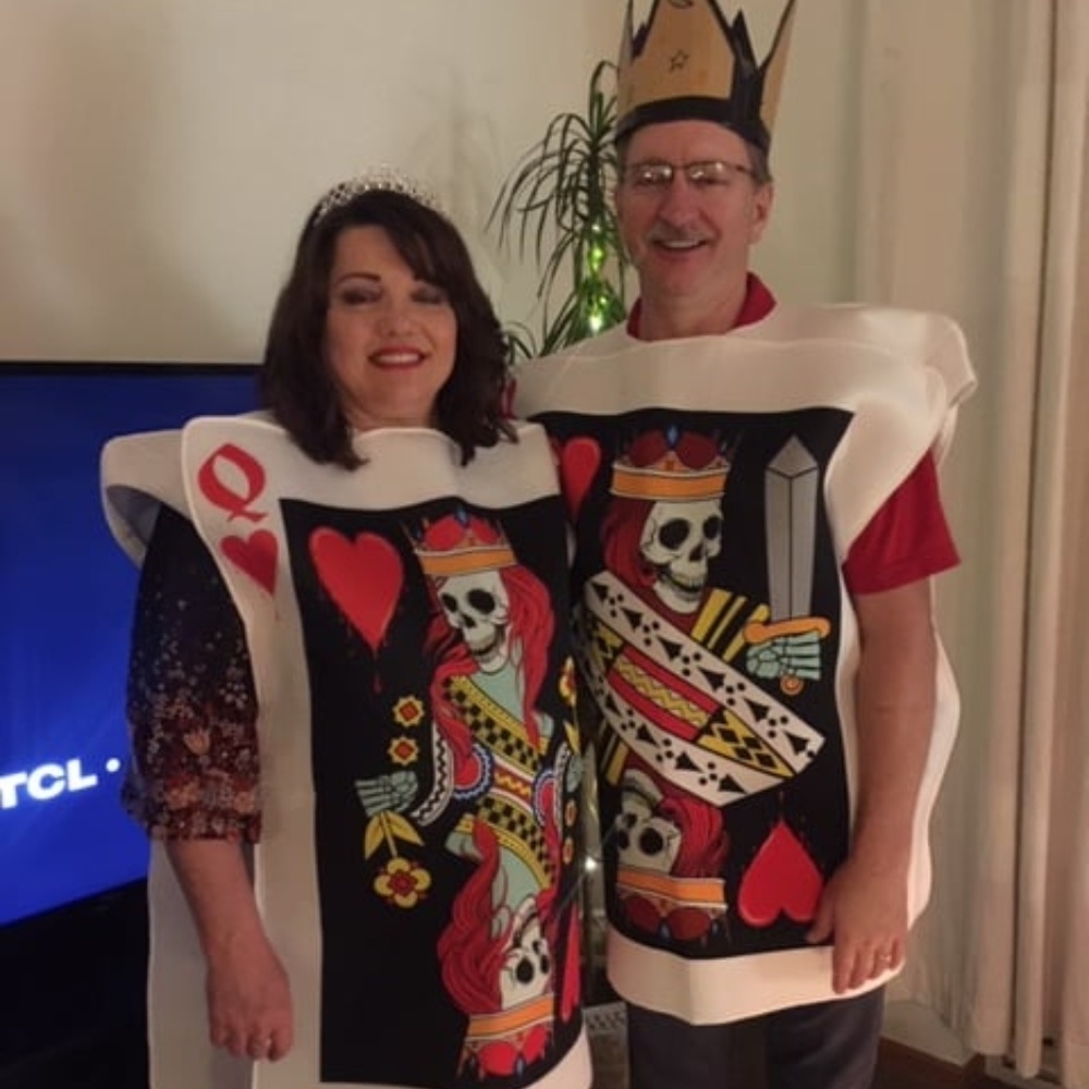 King and Queen of Hearts Halloween Costume